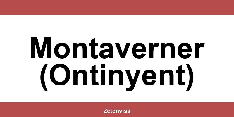 Contacte por teléfono con CTT Express en Montaverner (Ontinyent)